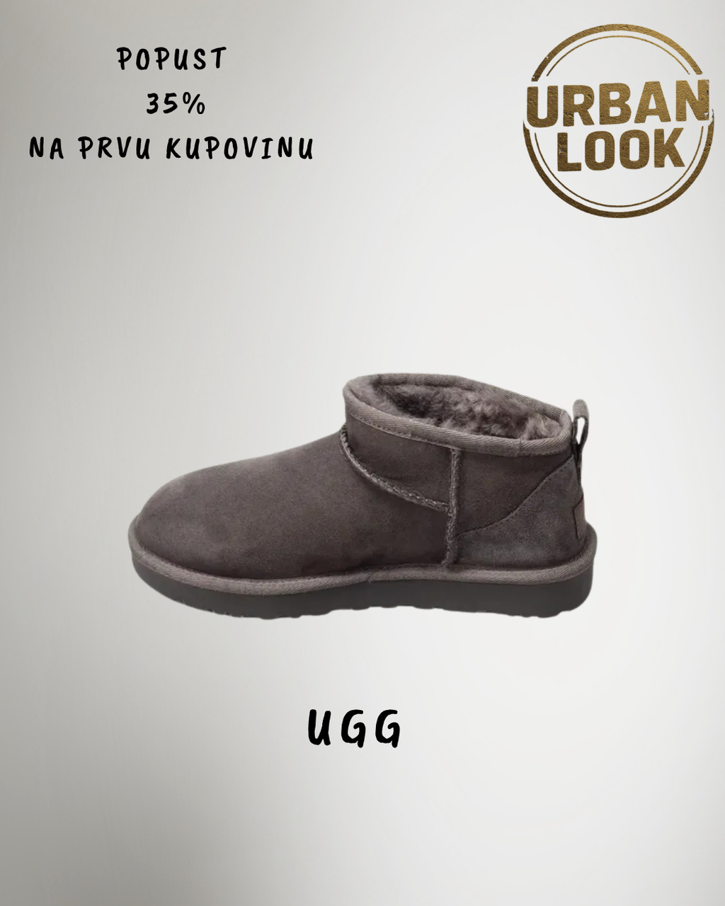 UGG Ultra Mini Grey
