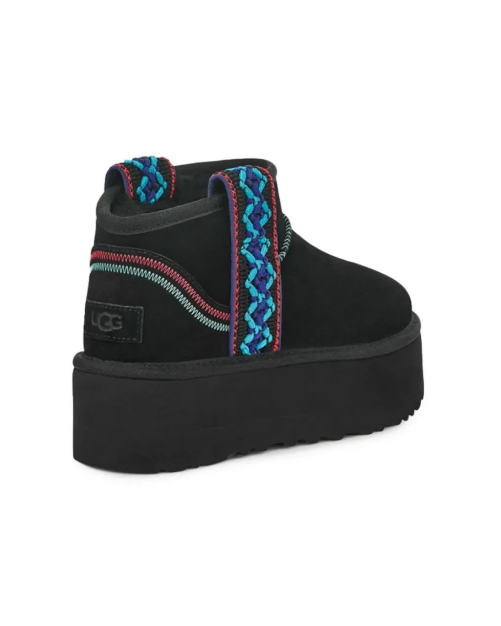 UGG Style Platform Black