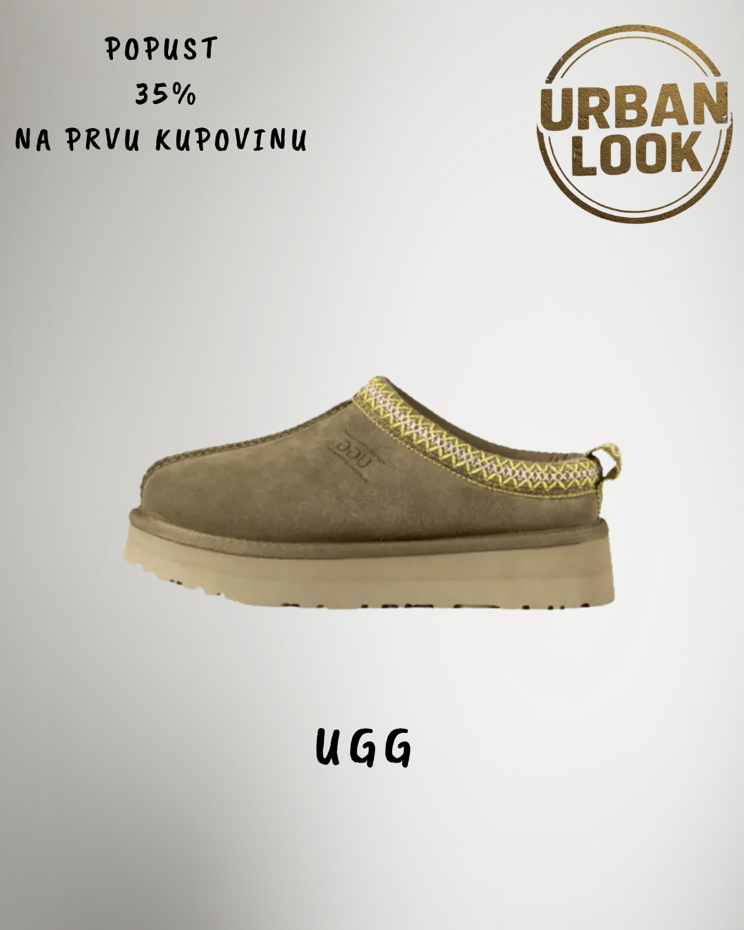 UGG Tazz Platform Olive