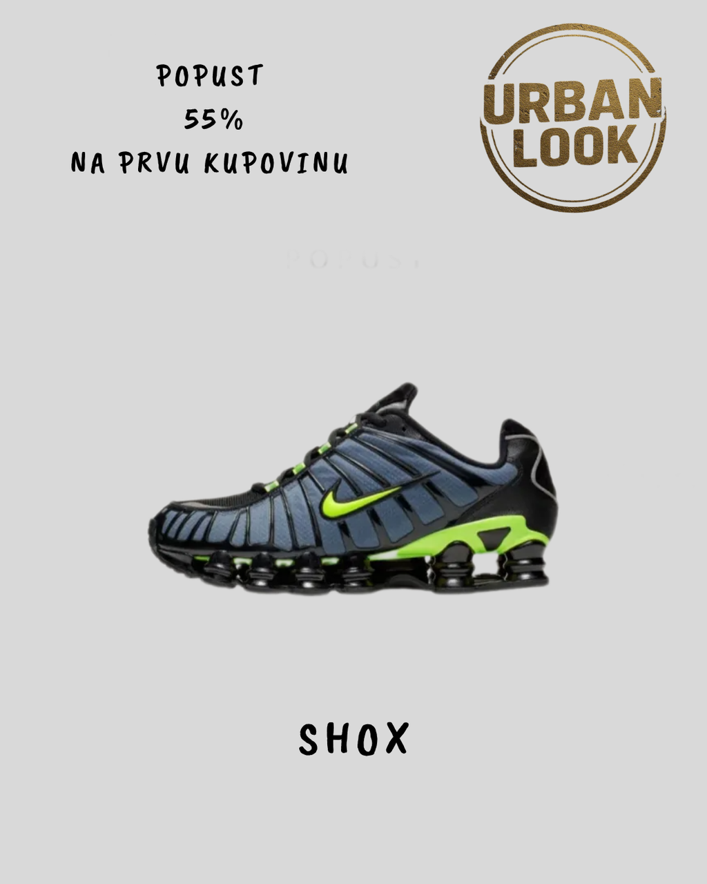 Nike Shox TL Black/Volt