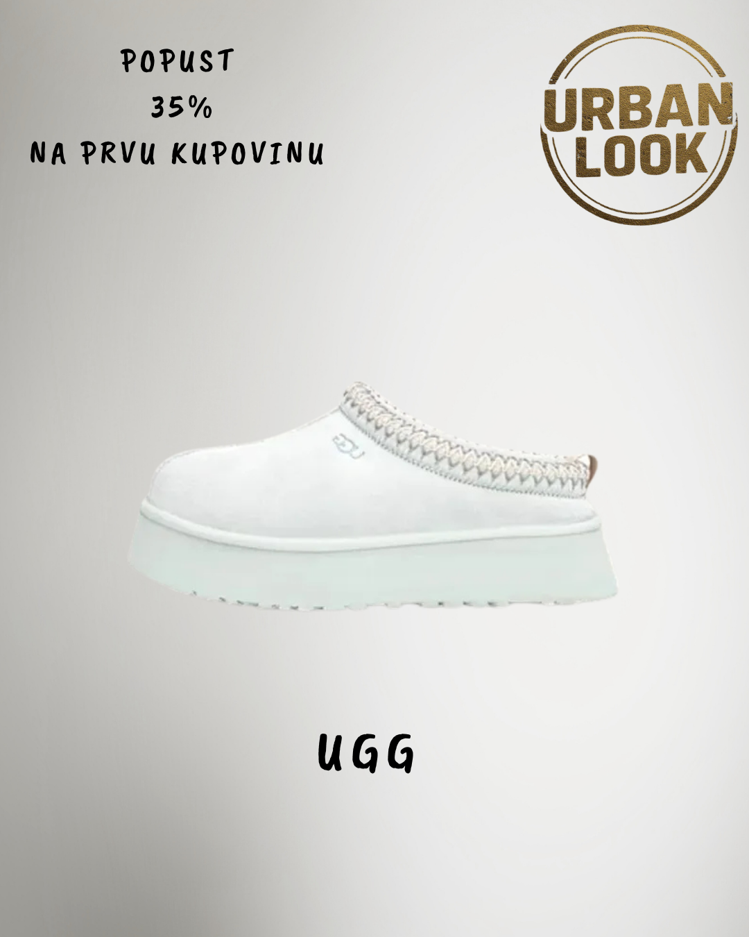 UGG Tazz Platform White
