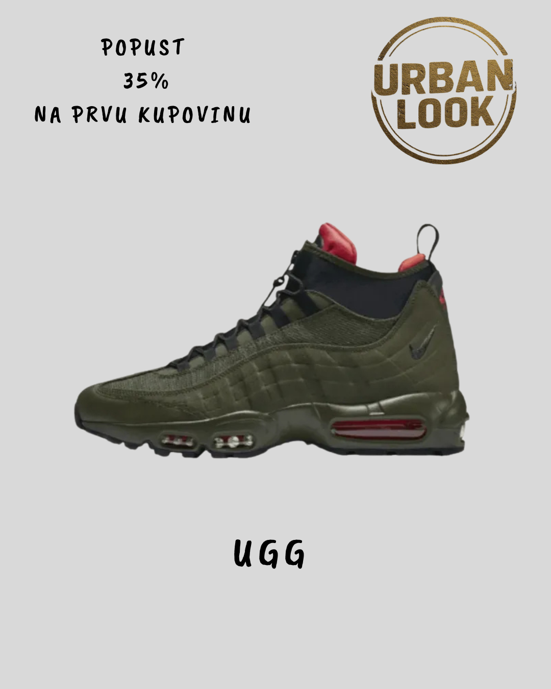 Air Max 95 Boot Olive