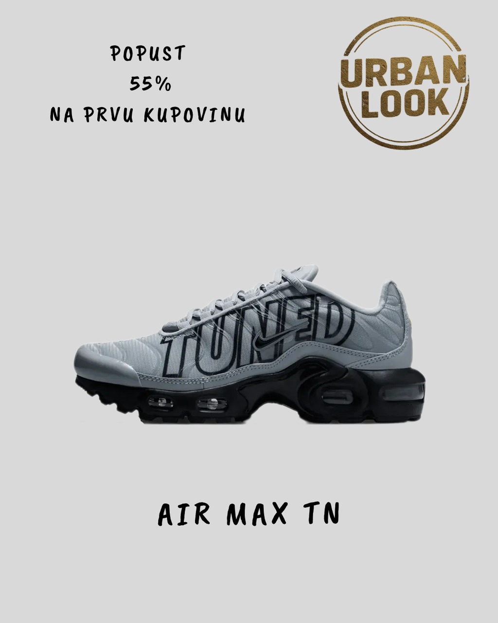 Air Max TN Tuned Grey/Black