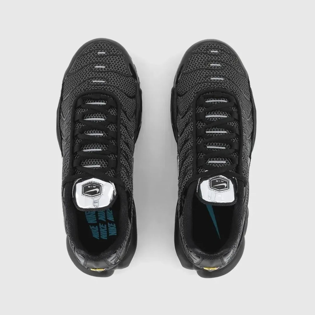 Air Max Plus “Triple Black White Swoosh”